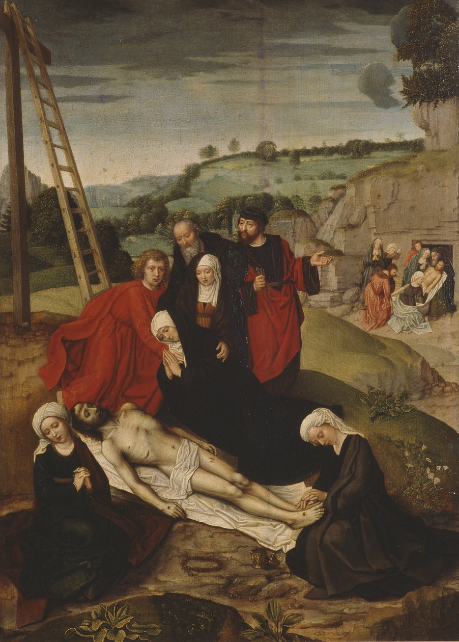 A Lamentação sobre Cristo de Adriaen Isenbrandt or Isenbrant