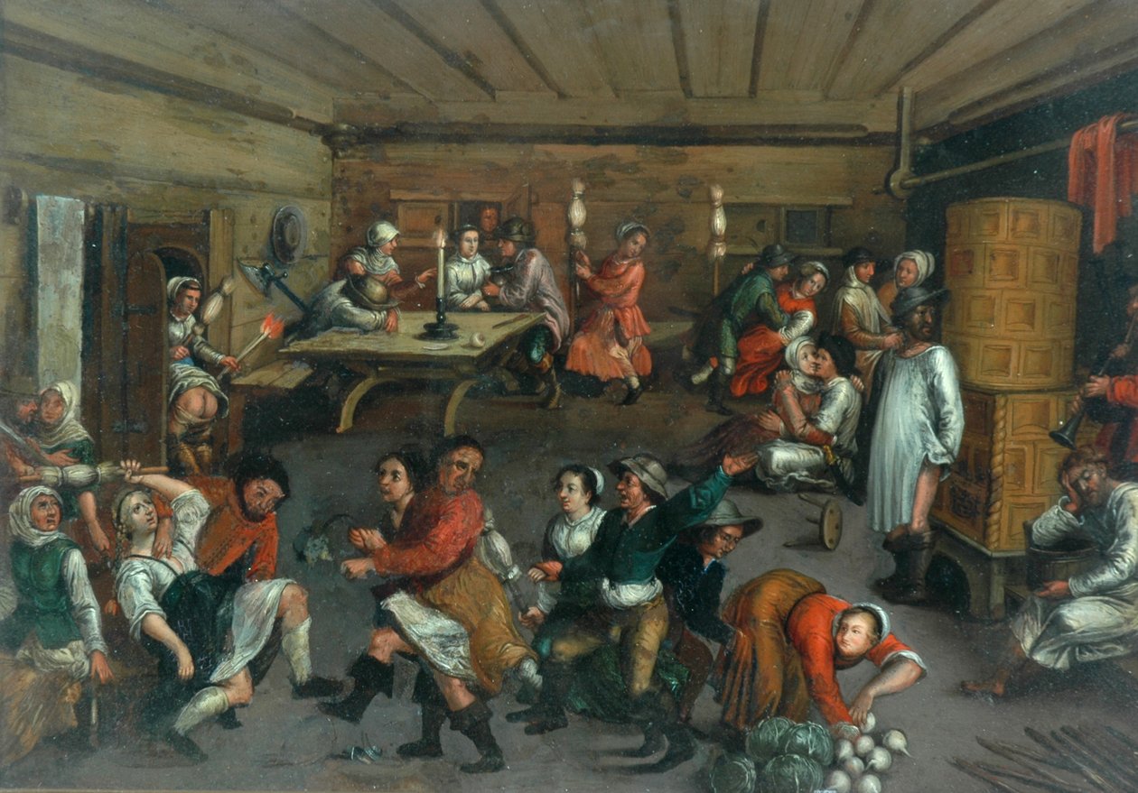Um holandês Merrymaking, 1622 de Adriaen Jansz. van Ostade