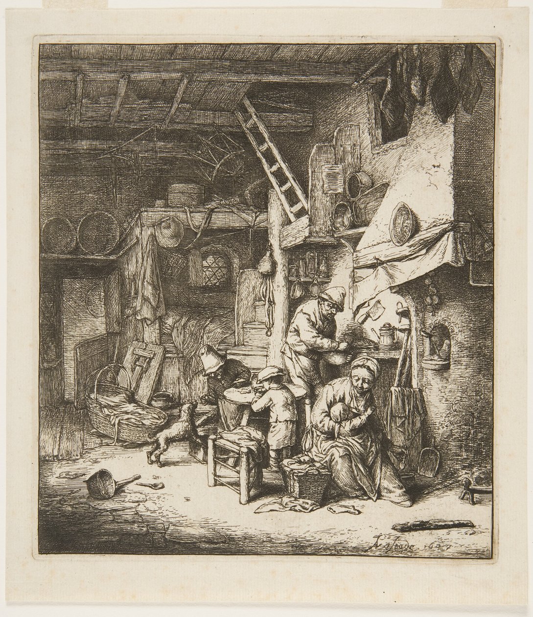 Família camponesa de Adriaen Jansz. van Ostade