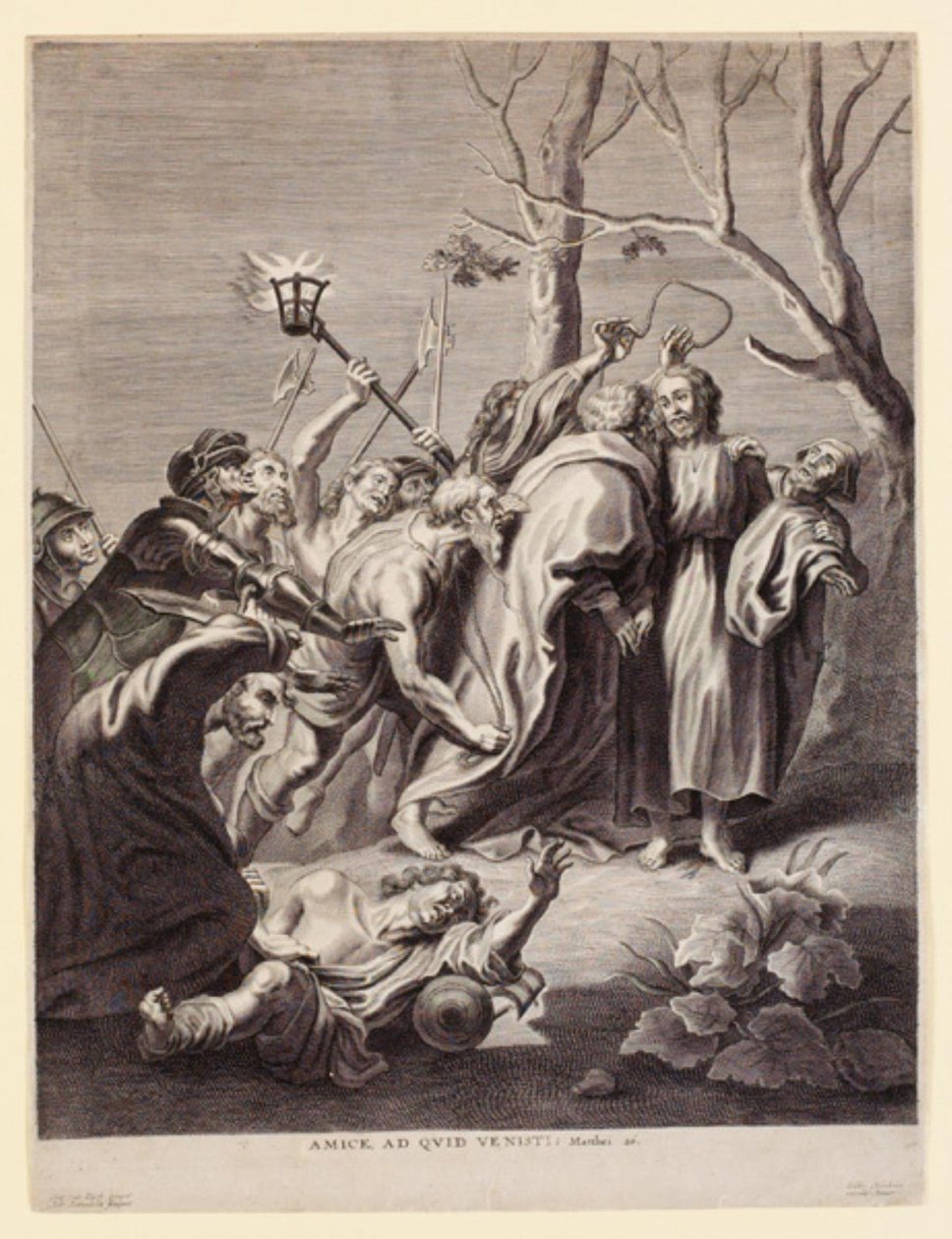 Imagem da Vida de Jesus. Amice, como quid venesti de Adriaen Lommelin
