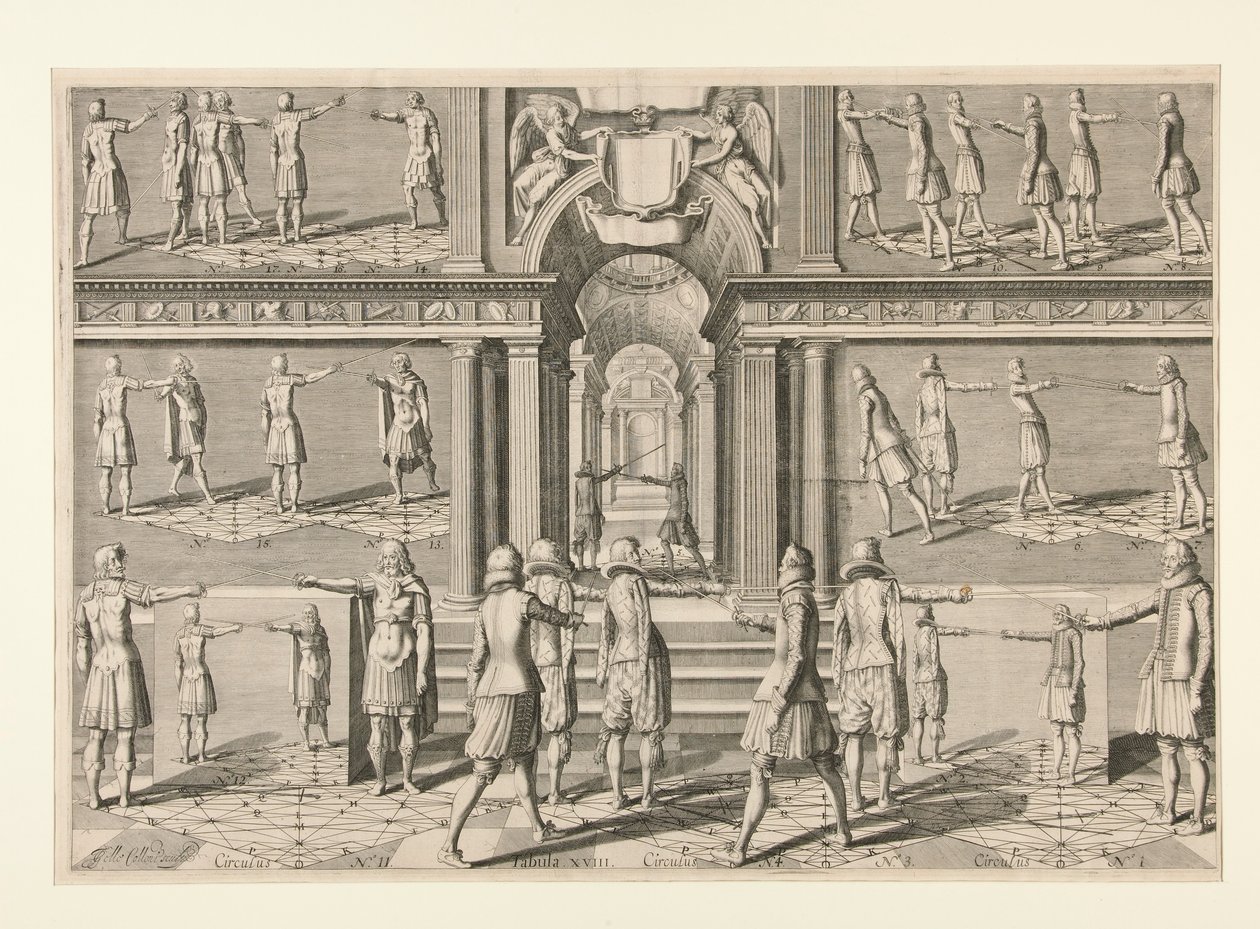Quatro pratos de L de Adriaen Matham