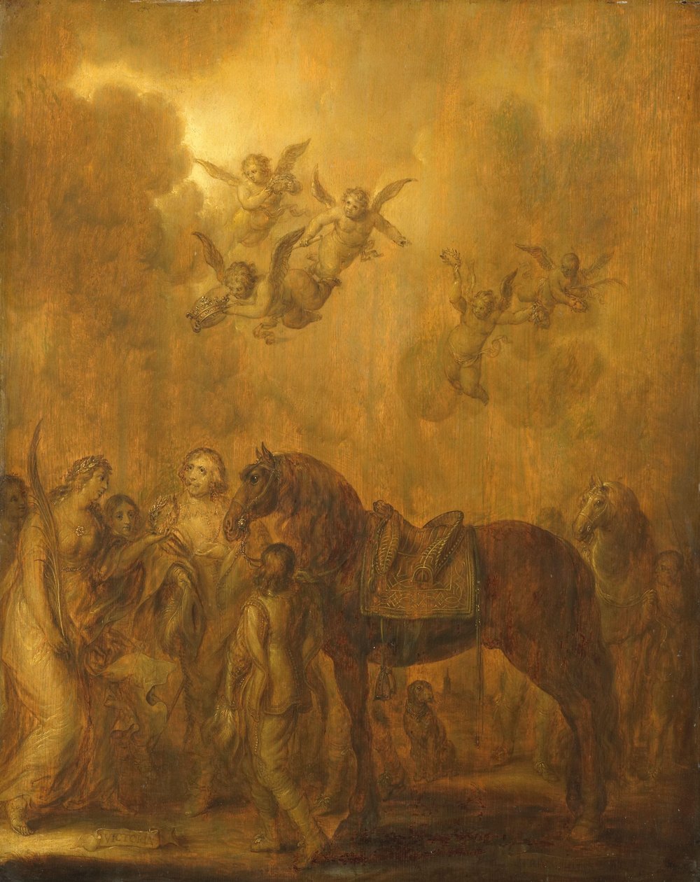 Alegoria do Estatuto do Príncipe Frederico Henrique de Adriaen Pietersz van de Venne