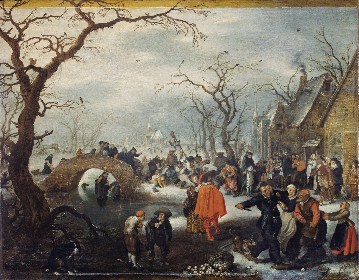 Terça-feira de Carnaval no País de Adriaen Pietersz van de Venne