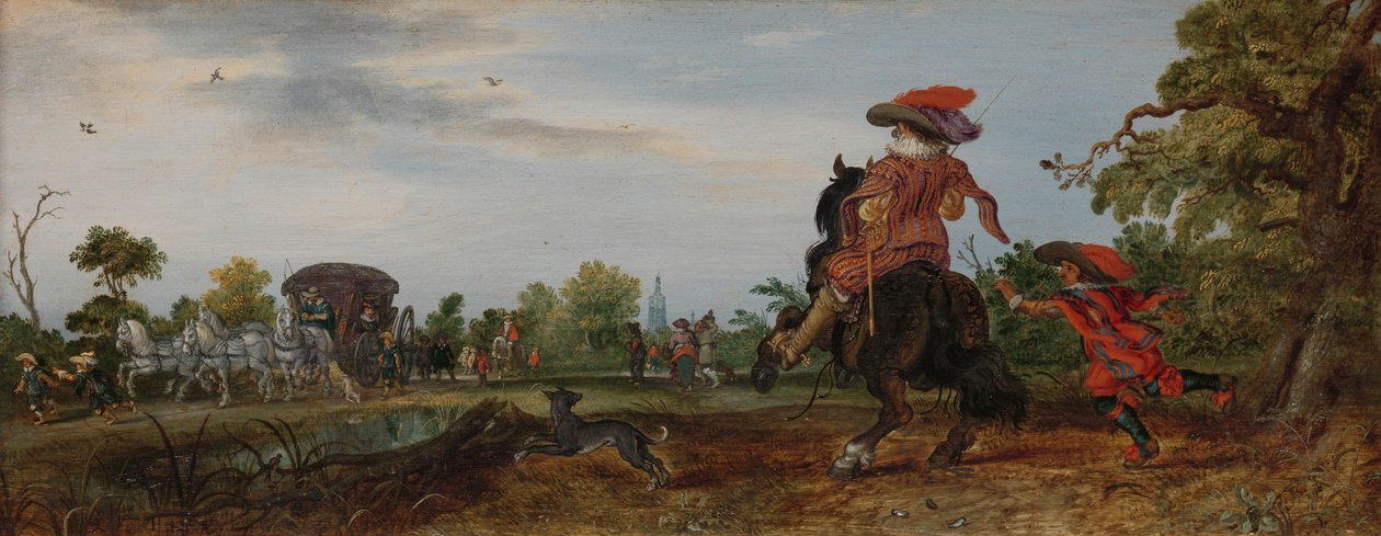 Verão (saudação), 1625 de Adriaen Pietersz van de Venne
