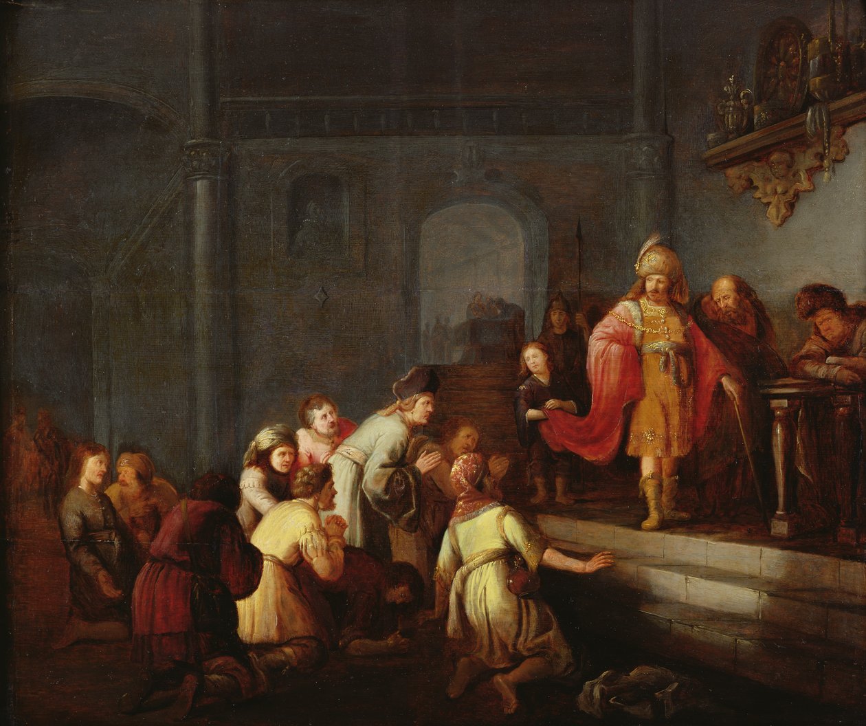 José e seus irmãos de Adriaen Verdoel