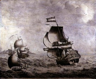 O Overisjsel do Navio de Guerra de Adriaen van Salm