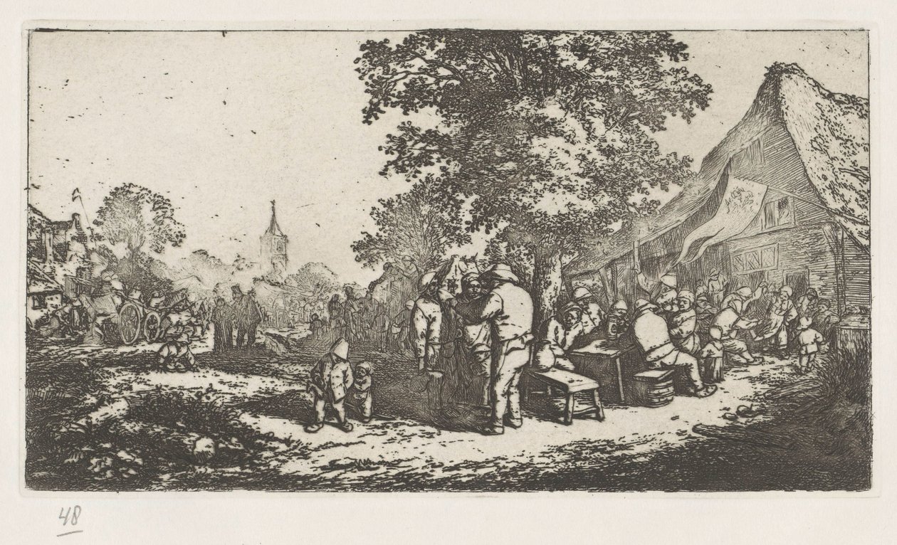 Feira dos Agricultores de Adriaen van Ostade