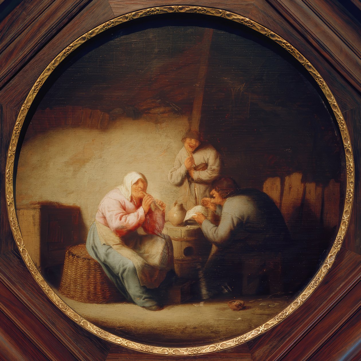 A audiência de Adriaen Jansz. van Ostade