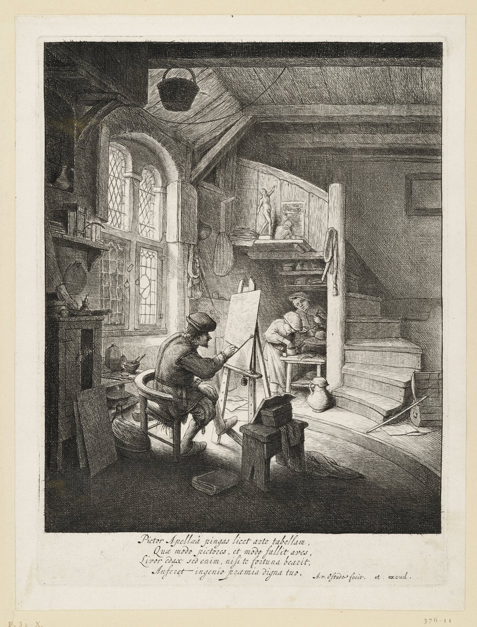 O pintor de Adriaen van Ostade