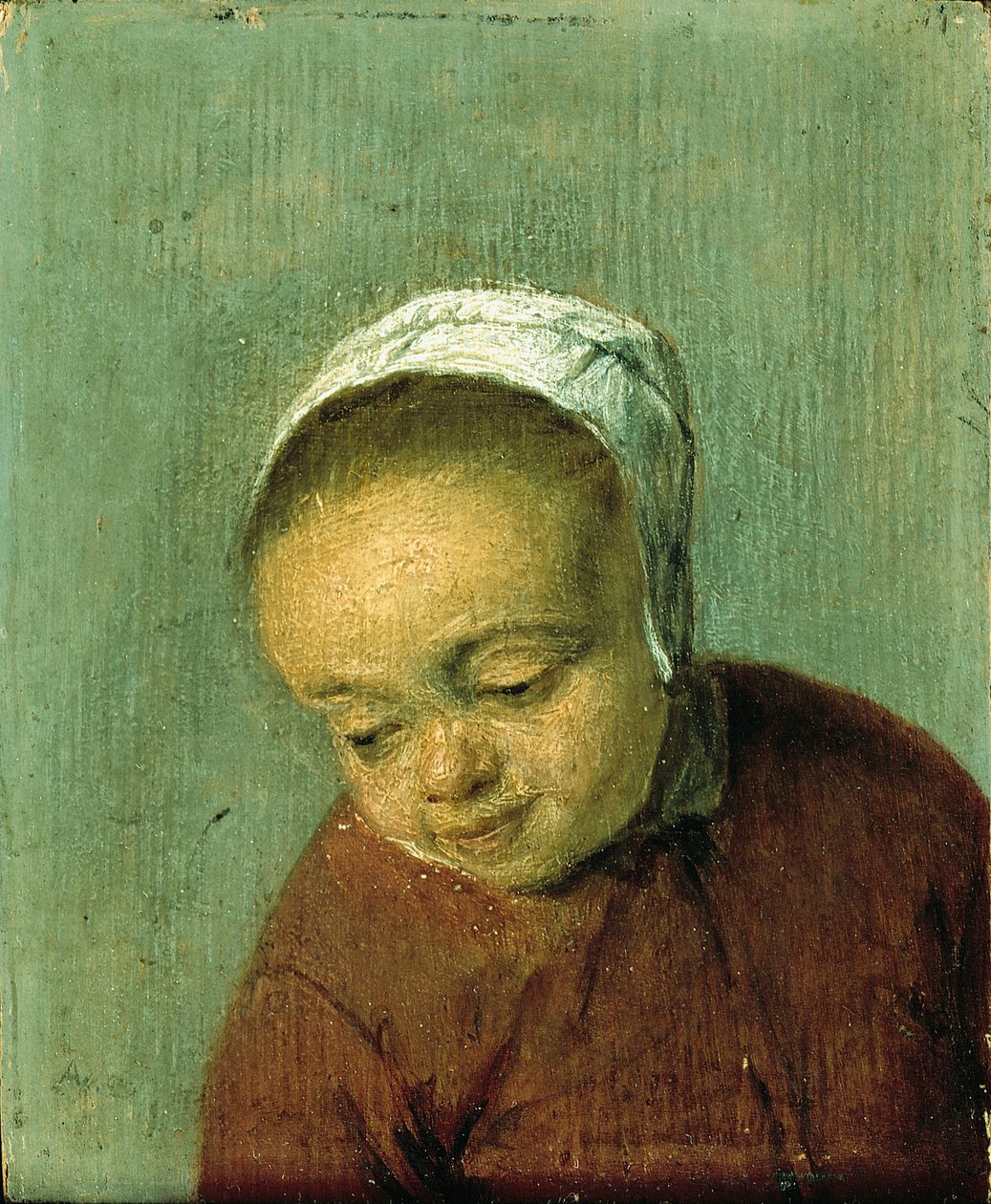 Cabeça de uma rapariga de Adriaen van Ostade