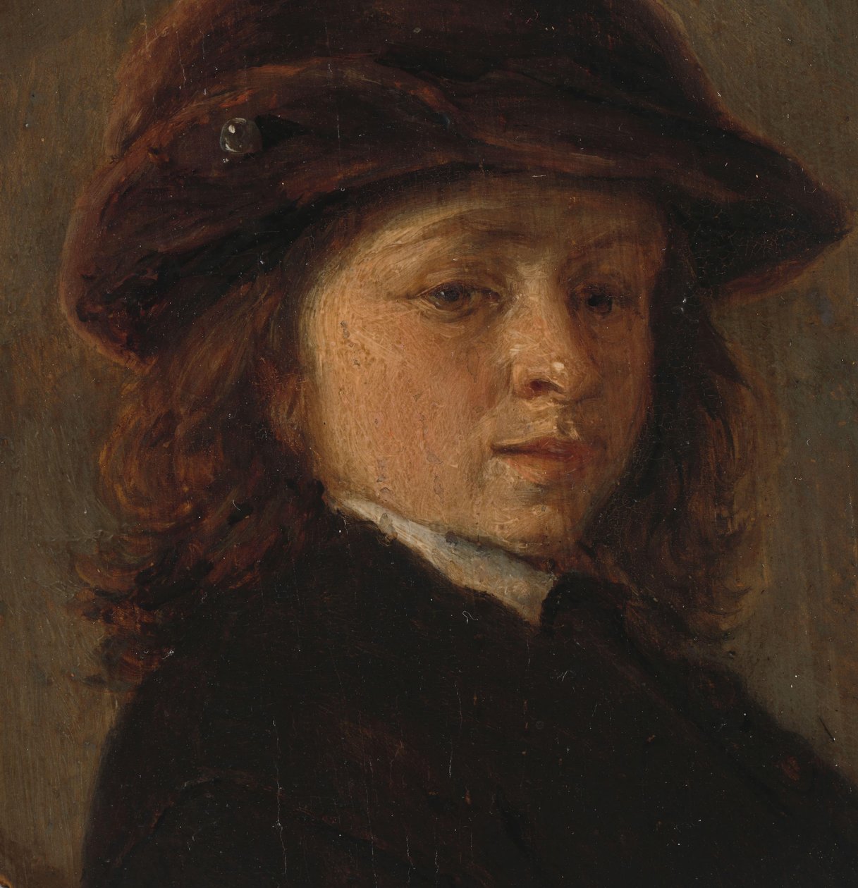 Retrato de um Rapaz de Adriaen van Ostade