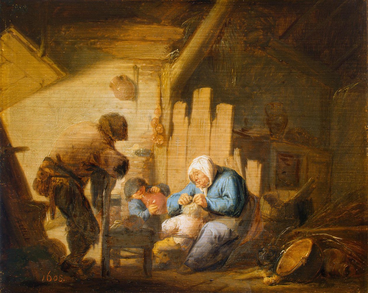 Sentido da visão de Adriaen van Ostade