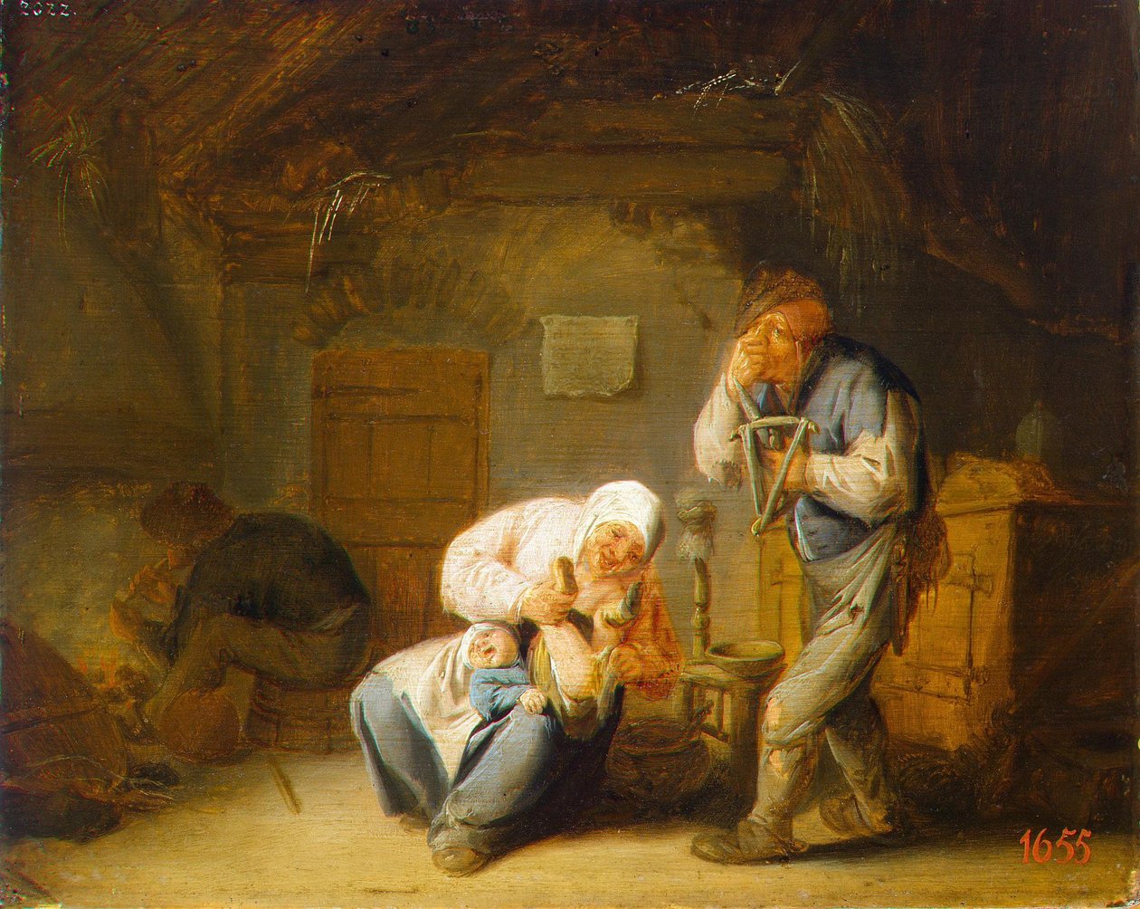 Sentido do olfato de Adriaen van Ostade