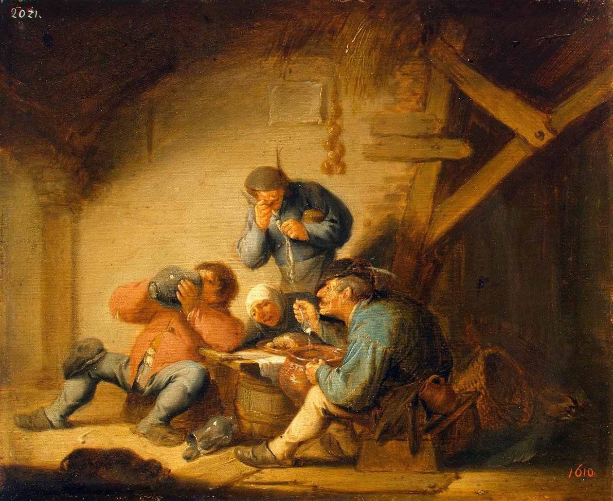 Sentido do Gosto de Adriaen van Ostade