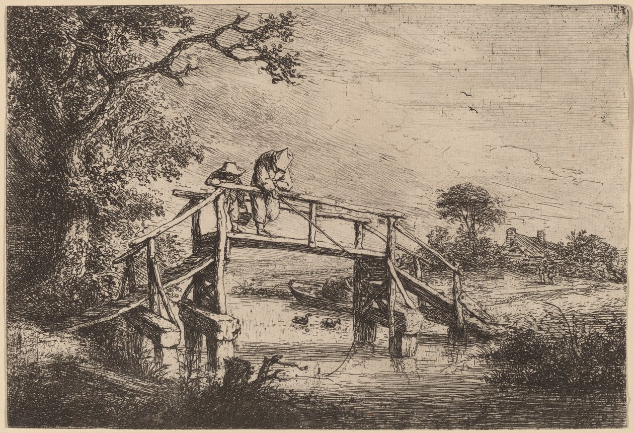 O Pescador de Adriaen van Ostade
