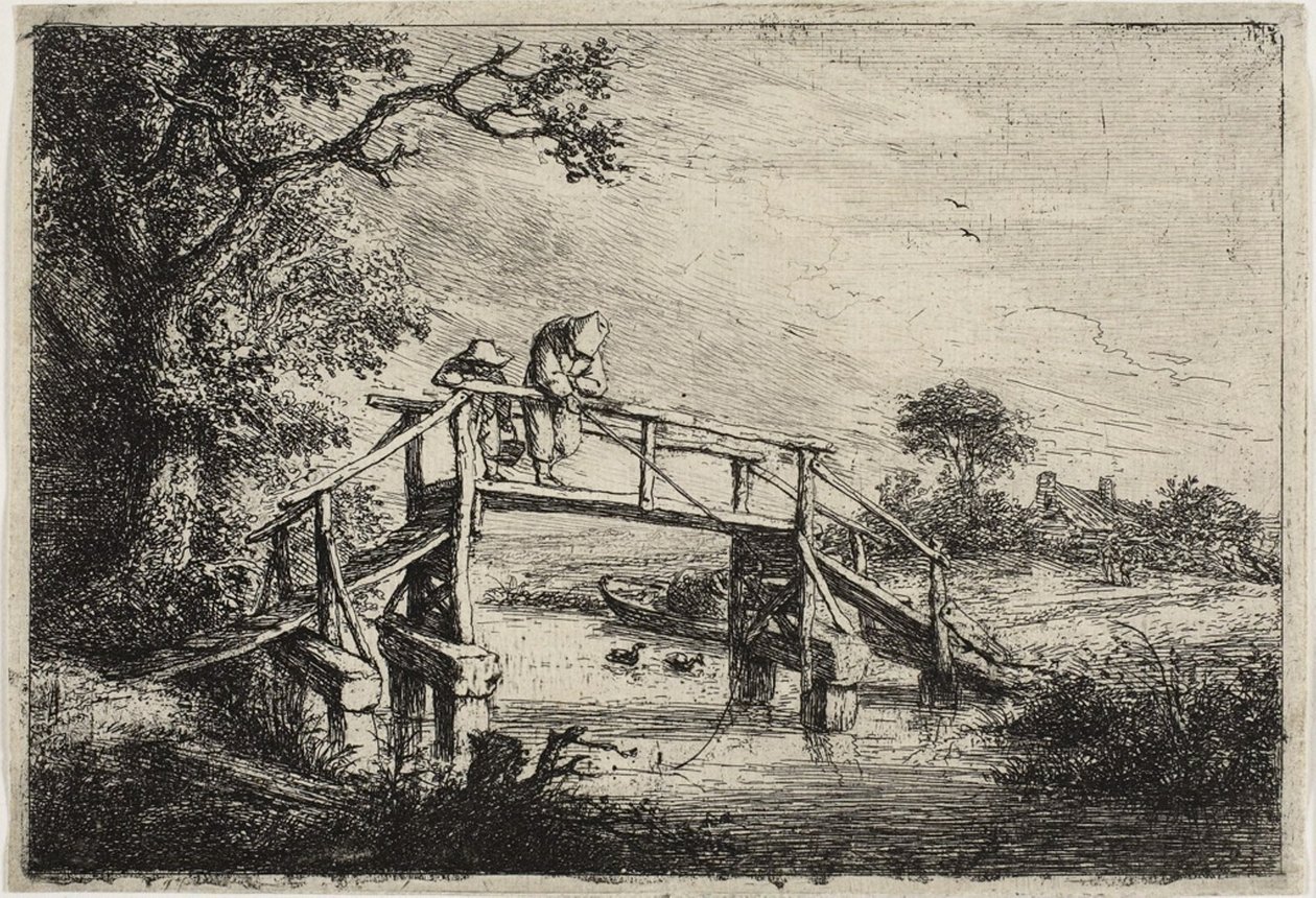 Os Pescadores de Adriaen van Ostade