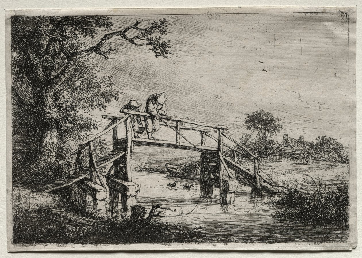 Os Pescadores de Adriaen van Ostade