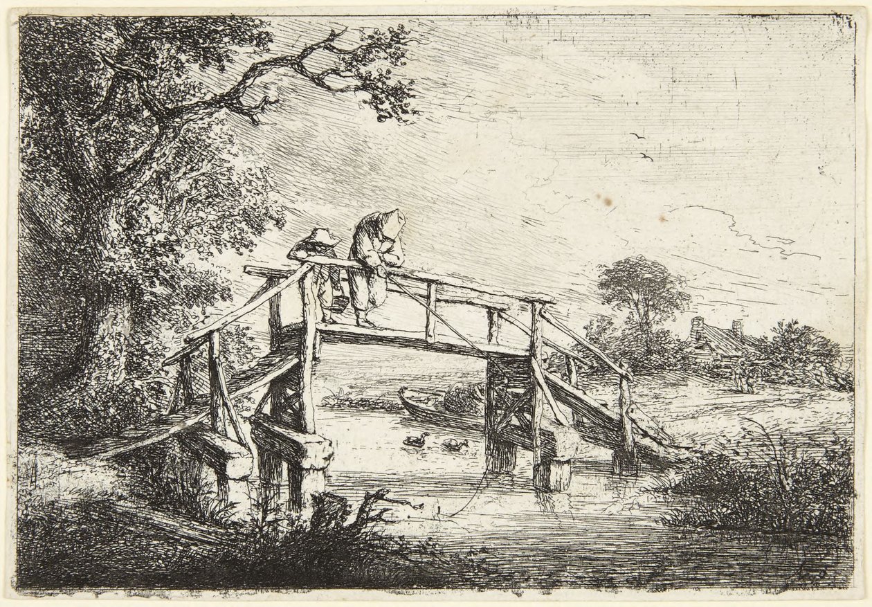 Os Pescadores de Adriaen van Ostade