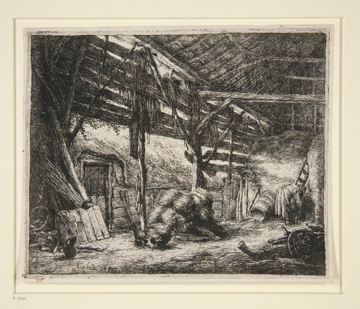 O celeiro de Adriaen van Ostade