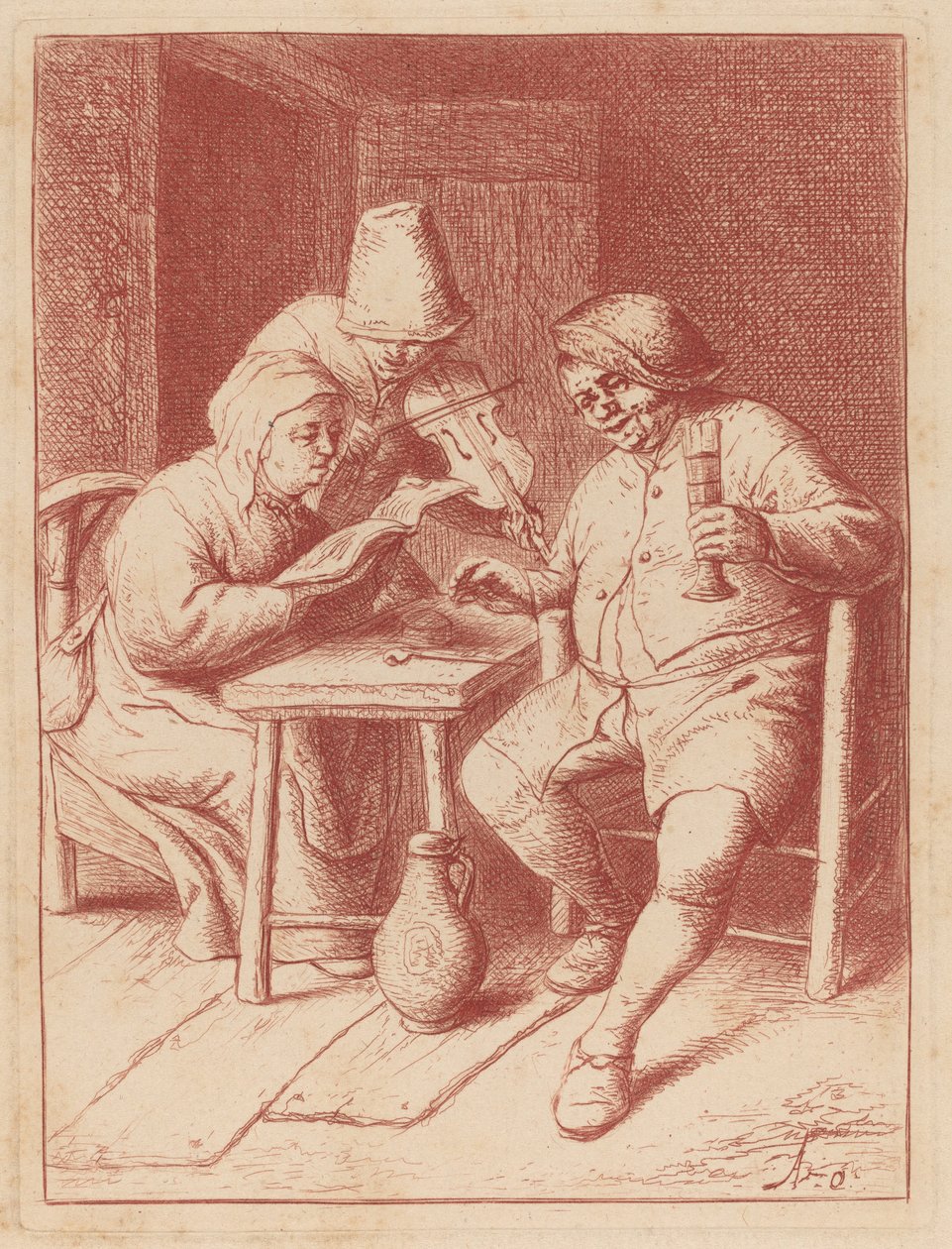 O concerto de Adriaen van Ostade