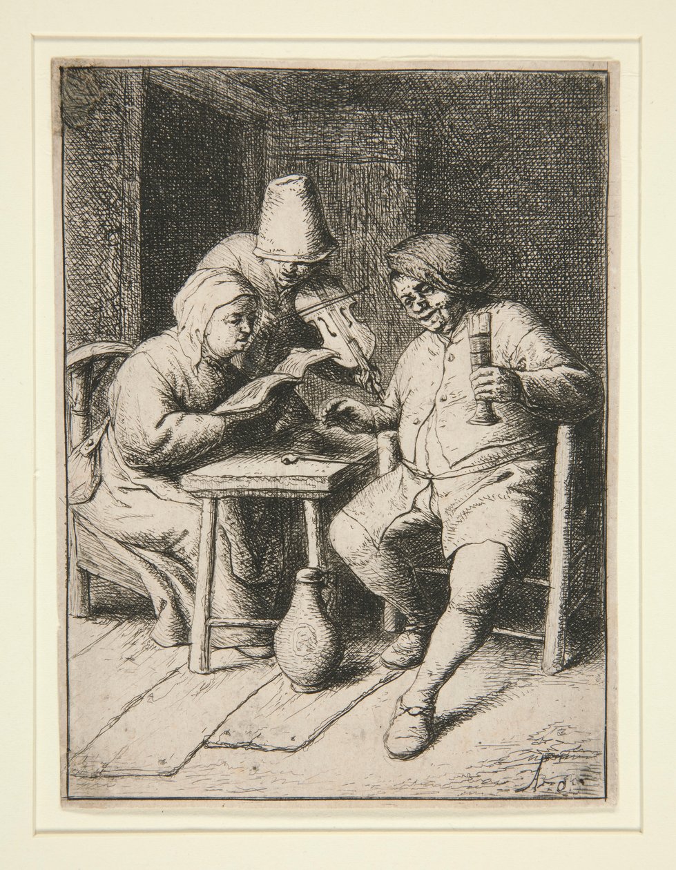 O concerto de Adriaen van Ostade
