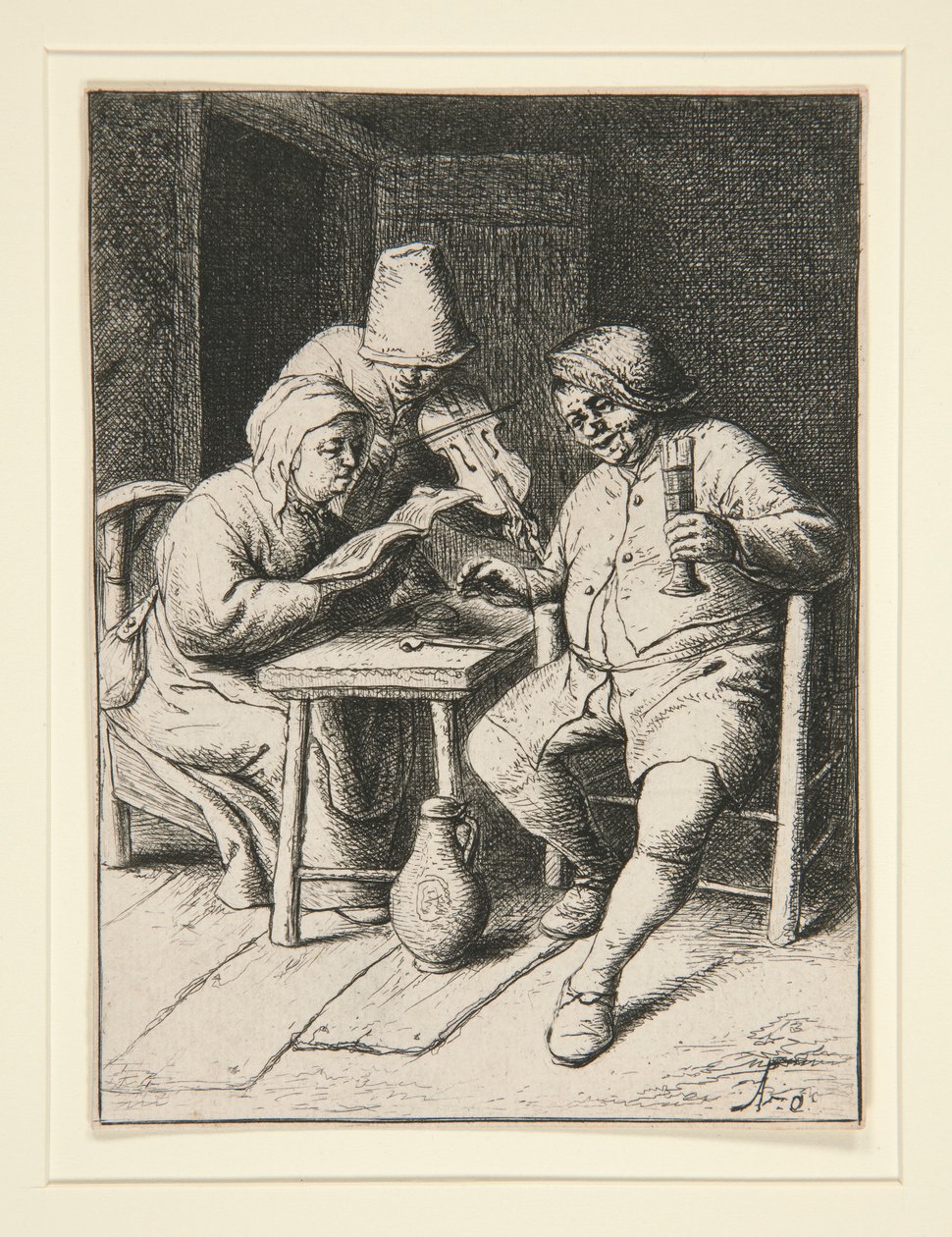 O concerto de Adriaen van Ostade