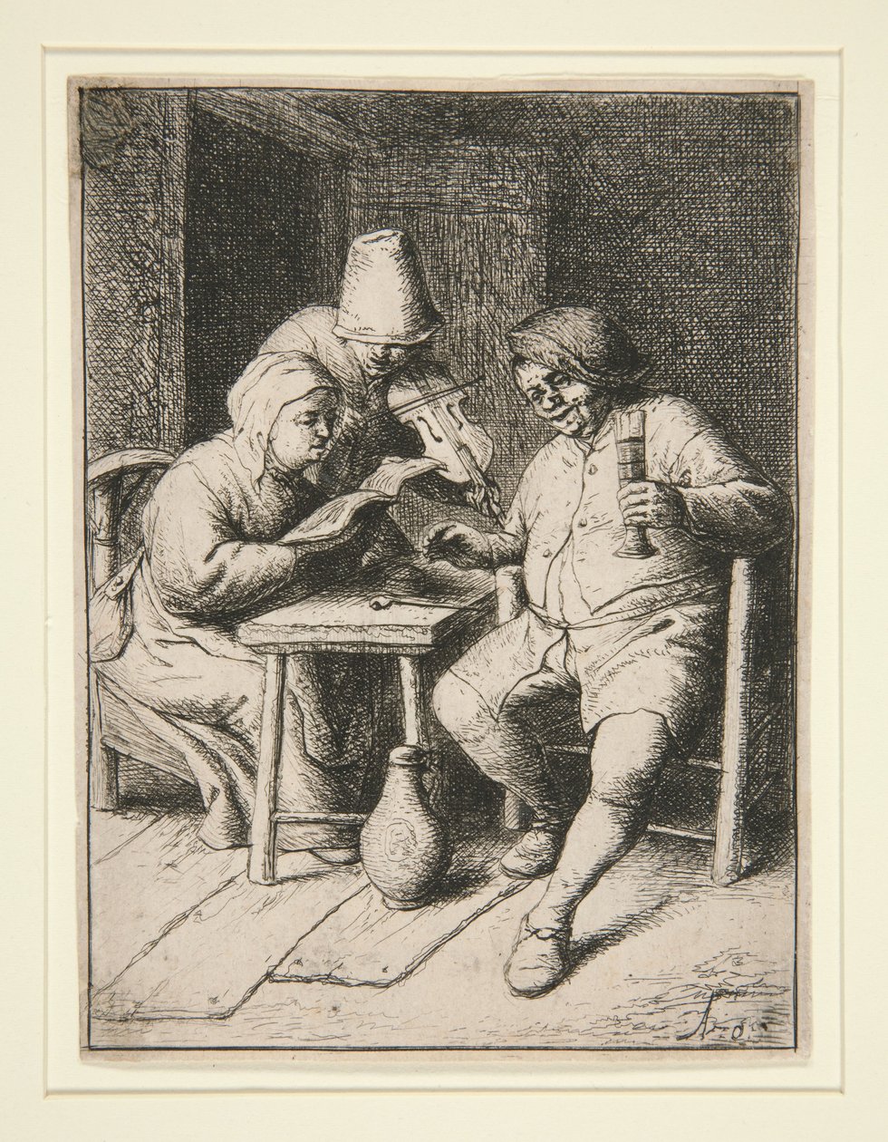 O concerto de Adriaen van Ostade