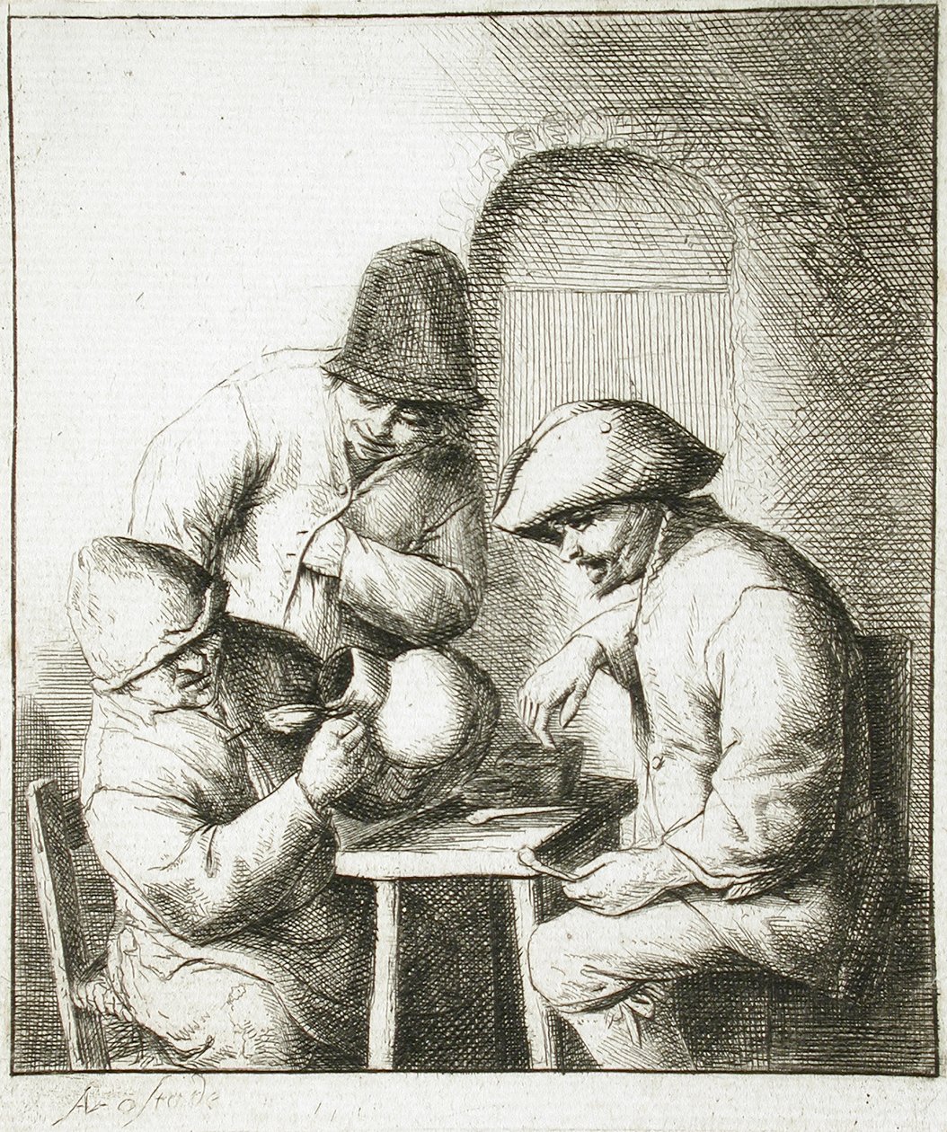 O Jarro Vazio de Adriaen van Ostade