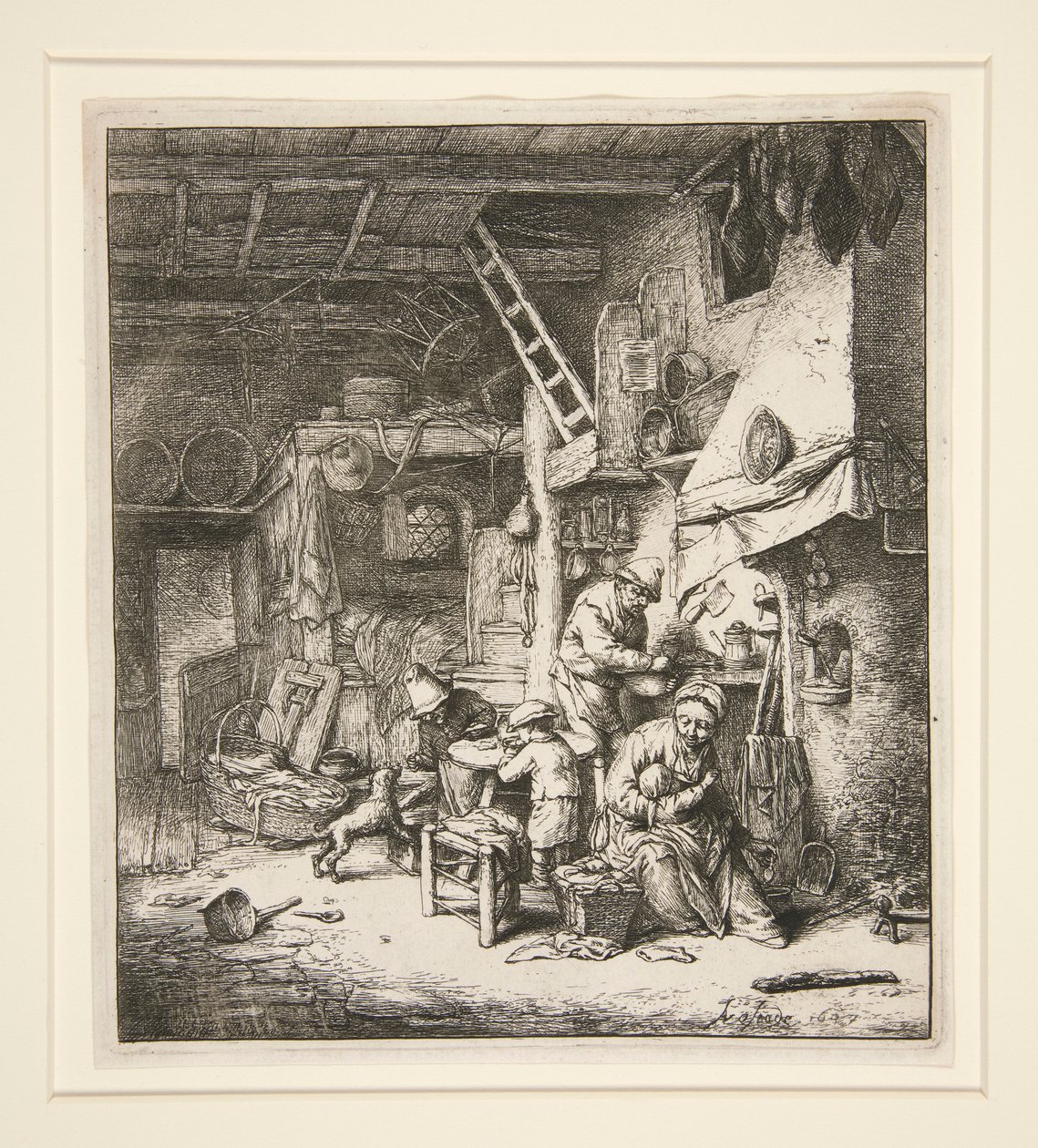 A família de Adriaen van Ostade