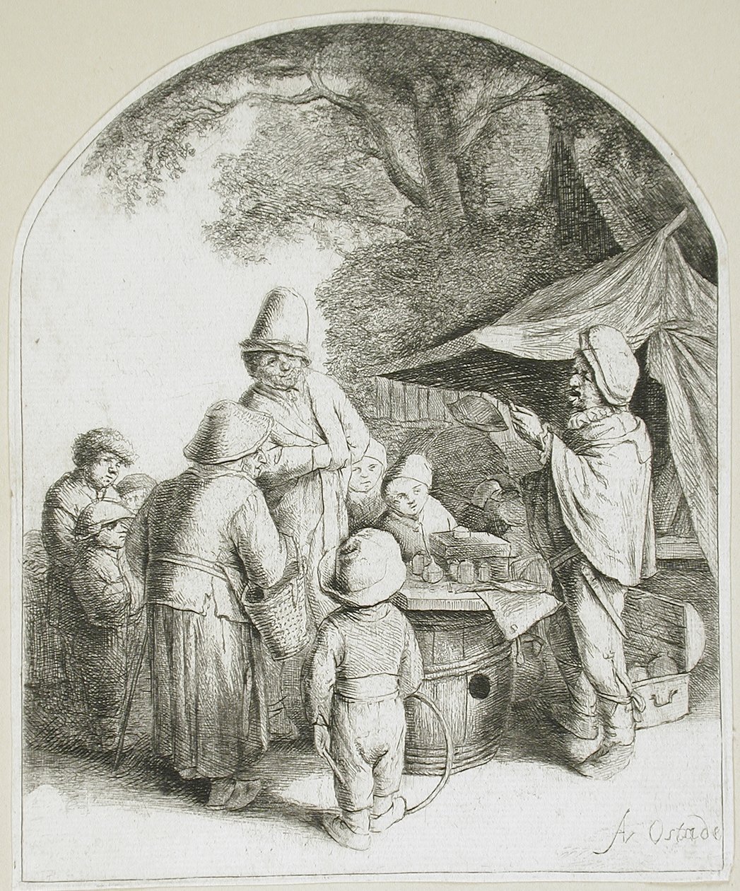 O Charlatão de Adriaen van Ostade