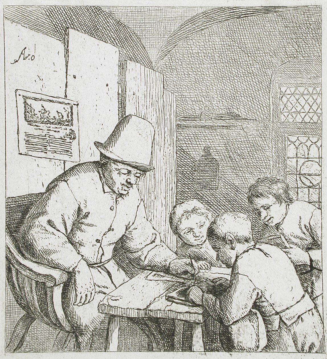 O Professor de Adriaen van Ostade