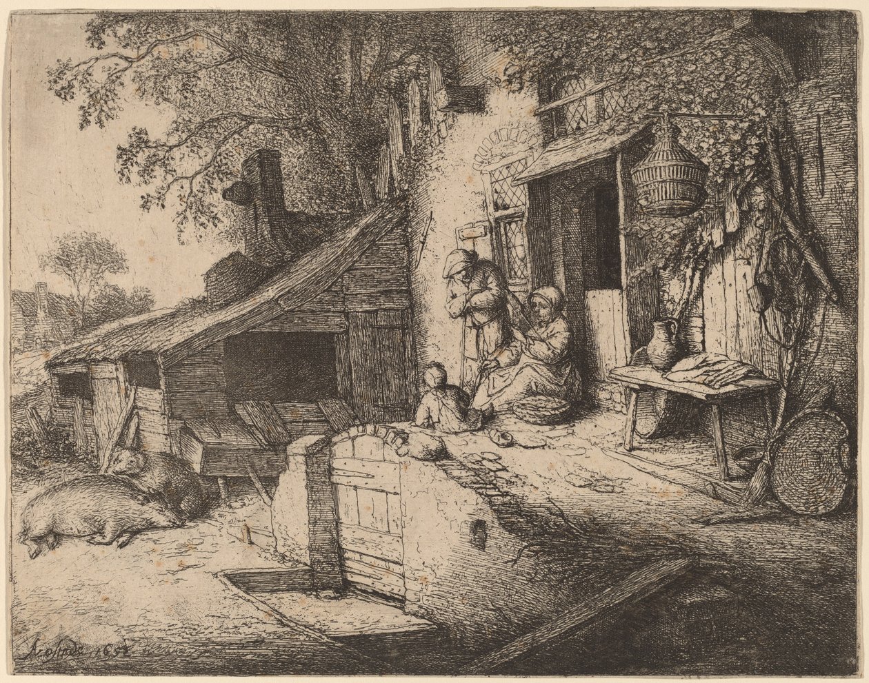 O Spinner de Adriaen van Ostade