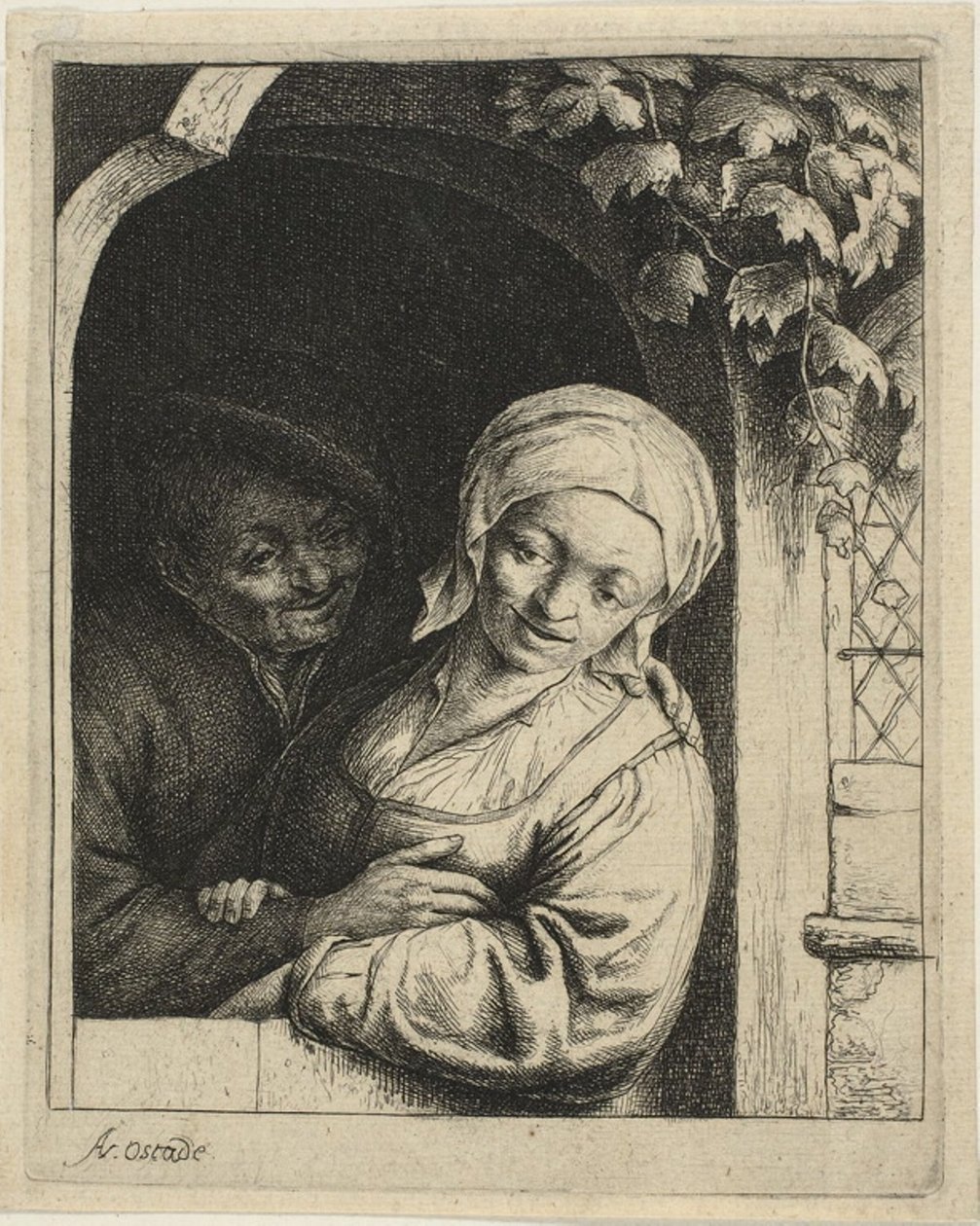 Romance da Aldeia de Adriaen van Ostade