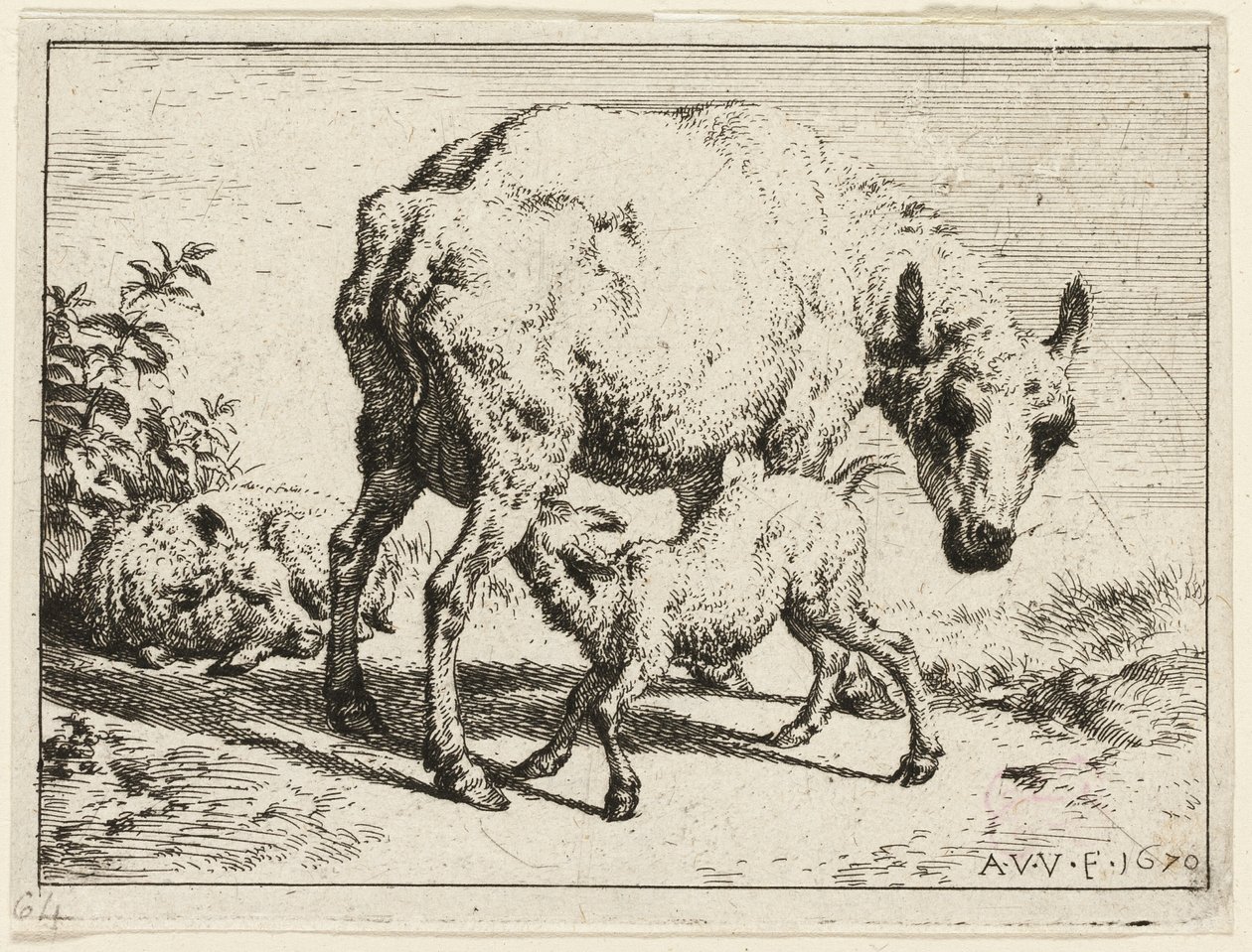 O cordeiro de Adriaen van de Velde