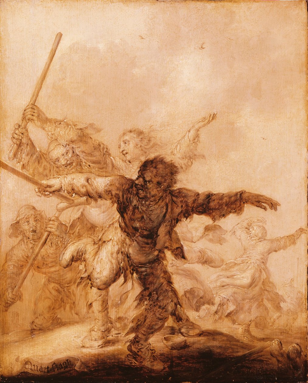 Golpes furiosos de Adriaen van de Venne