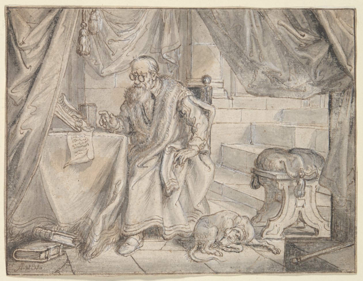 Estude para de Adriaen van de Venne