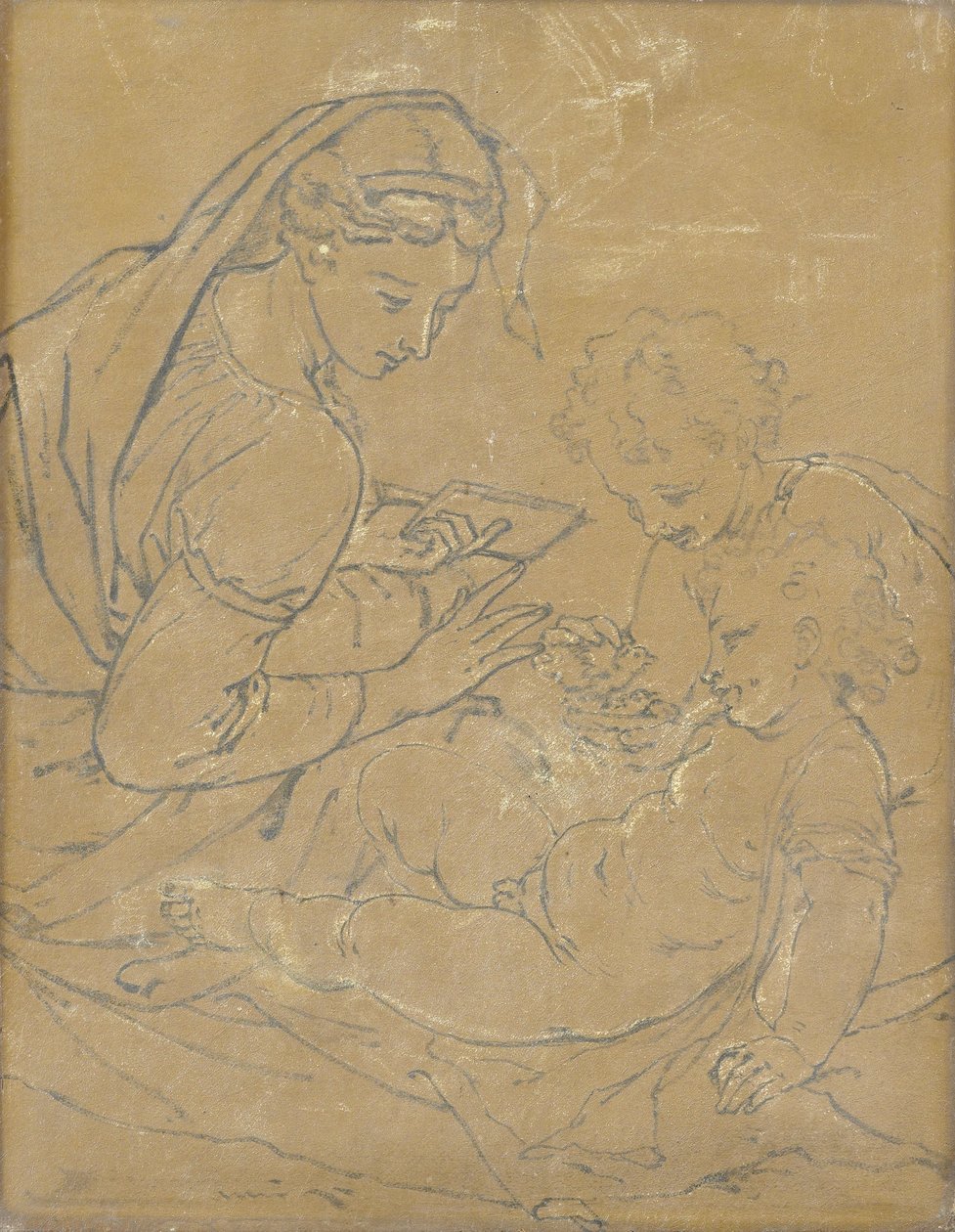 Madonna e criança com São João de Adriaen van der Werff