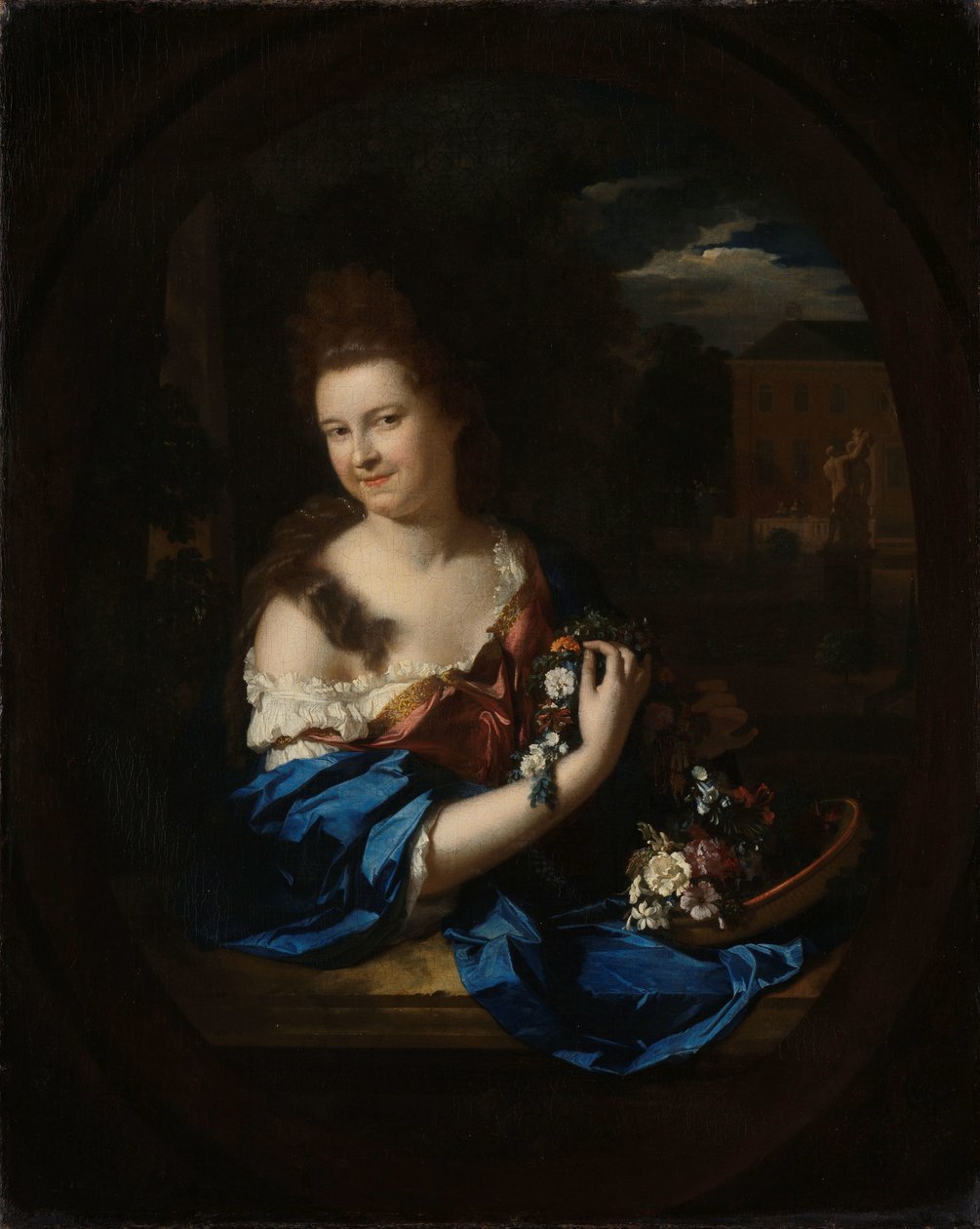 Retrato de Margaretha Rendorp, Esposa de Jan van de Poll de Adriaen van der Werff