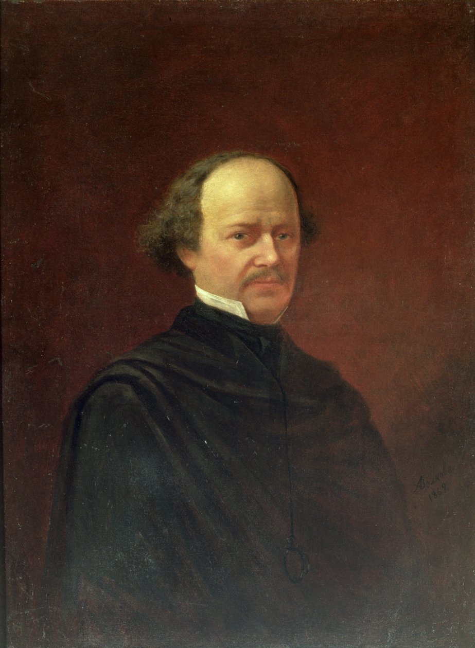 Retrato de Alexander Dargomyzhski, 1869 de Adrian Markovich Volkov