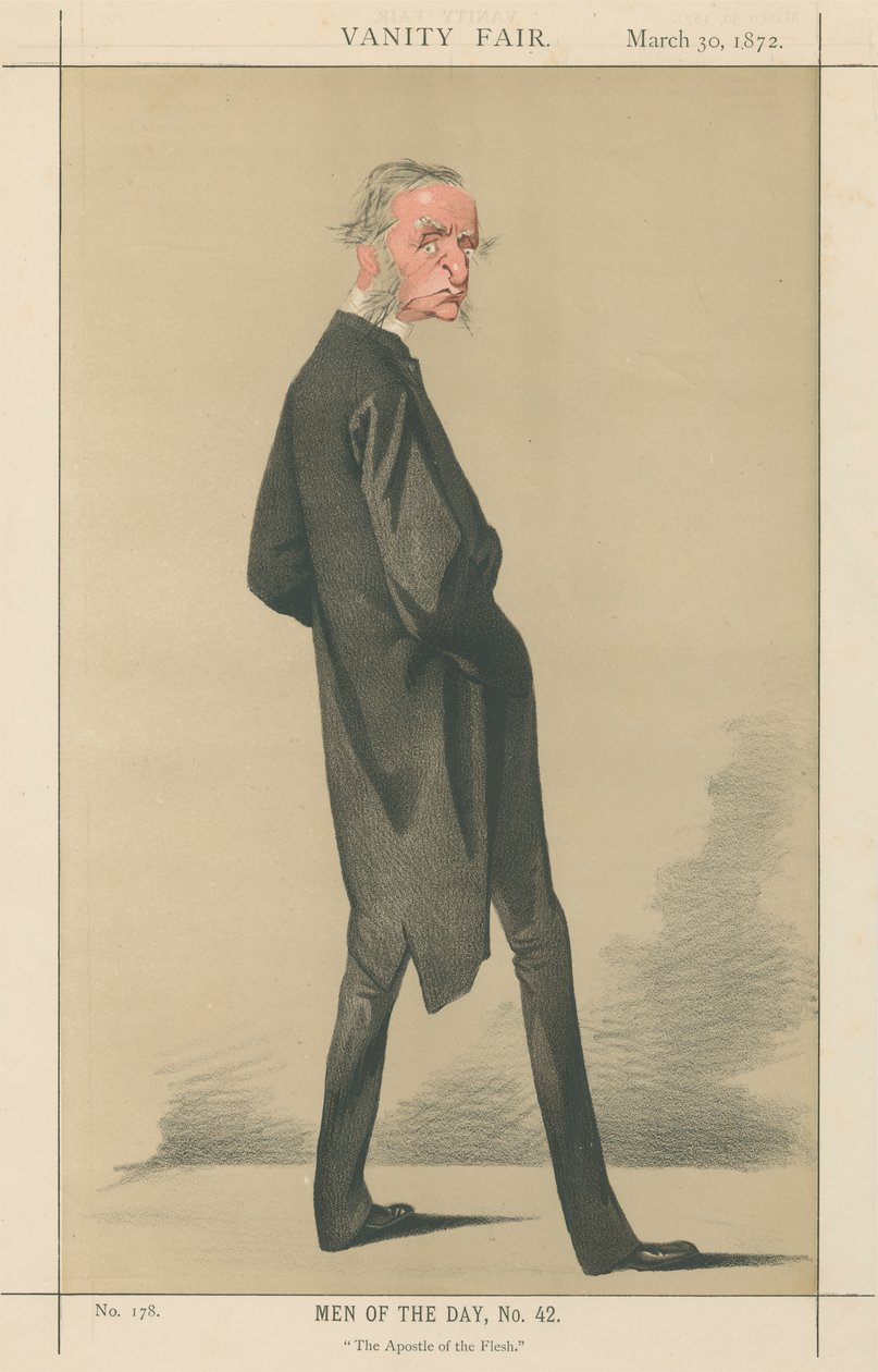 The Apostle of the Flesh, Canon Kingsley (série Vanity Fair) de Adriano Cecioni
