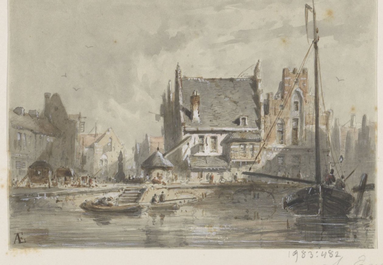 Cara em Bruges de Adrianus Eversen (signed by artist)