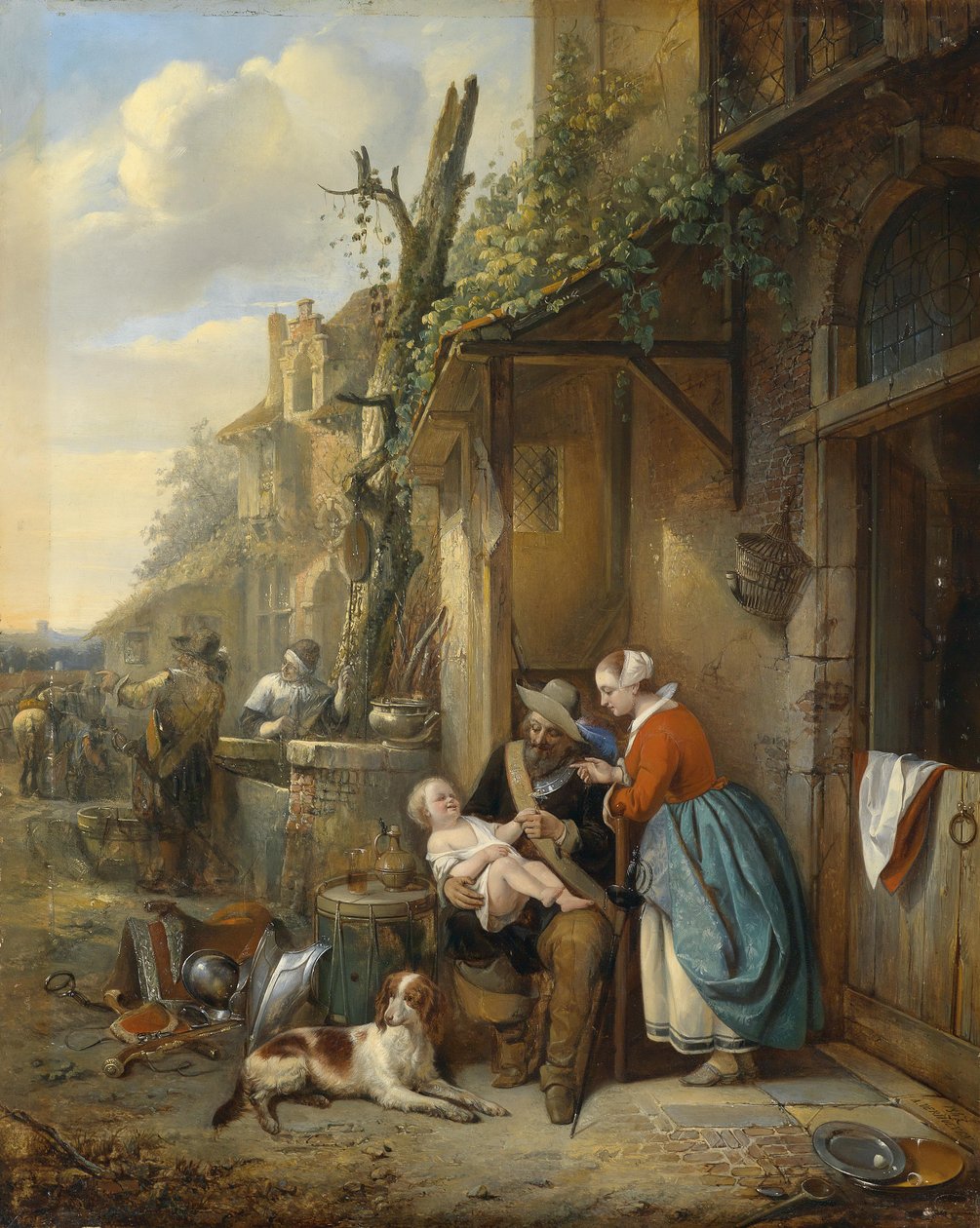 Resto dos mercenários de Adrien Joseph Verhoeven Ball