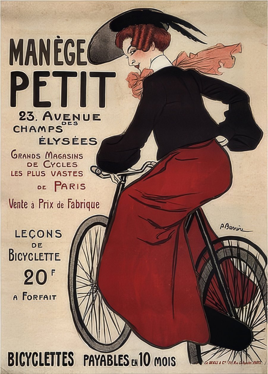 Pequeno carrossel. 1899 de Adrien Barrere