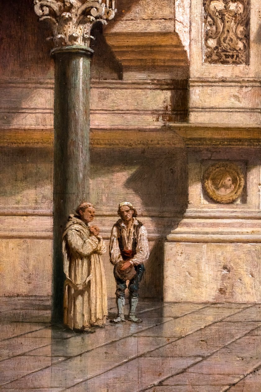 Interior da Mesquita de Córdova de Adrien Dauzats