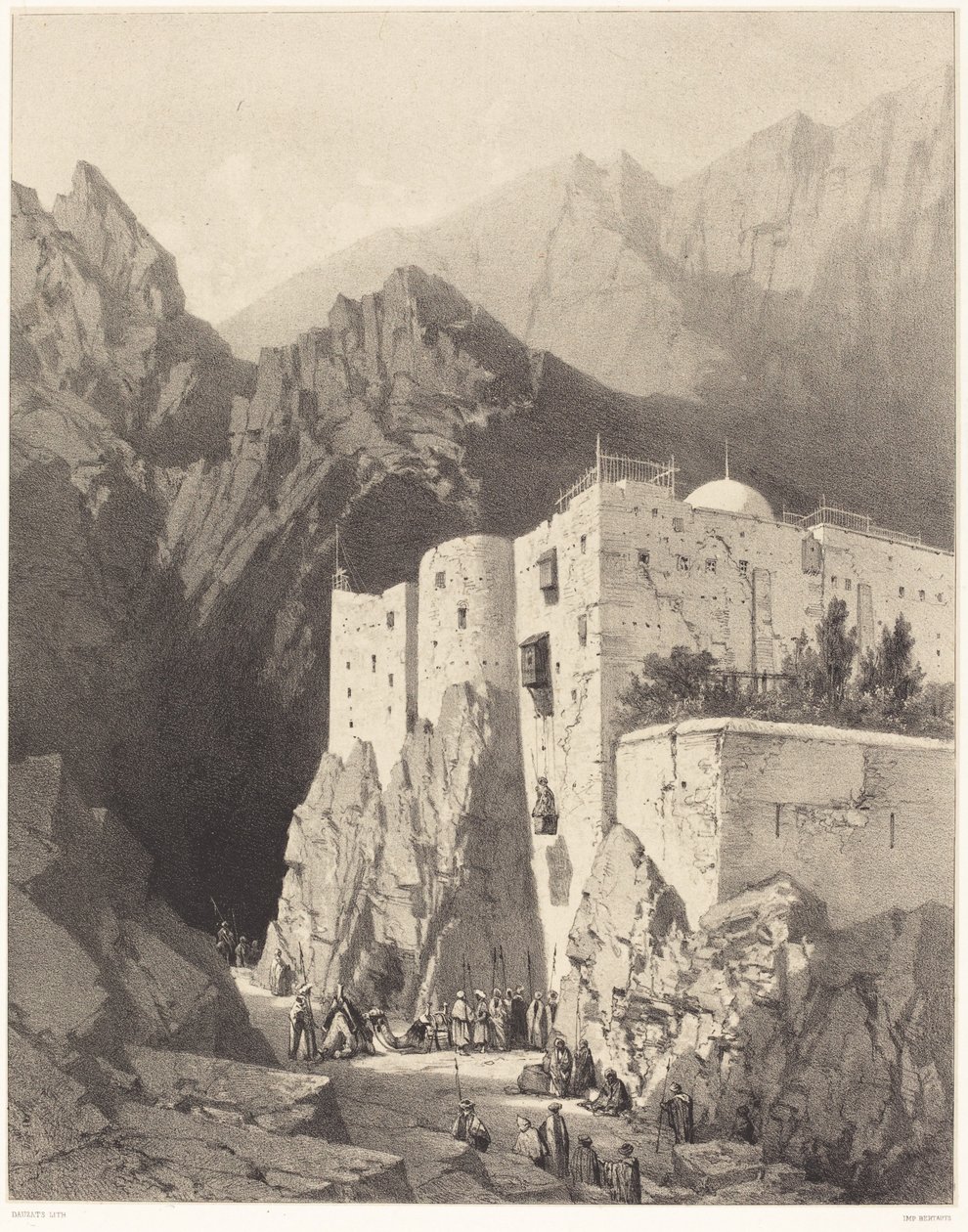 Monte Sinai de Adrien Dauzats