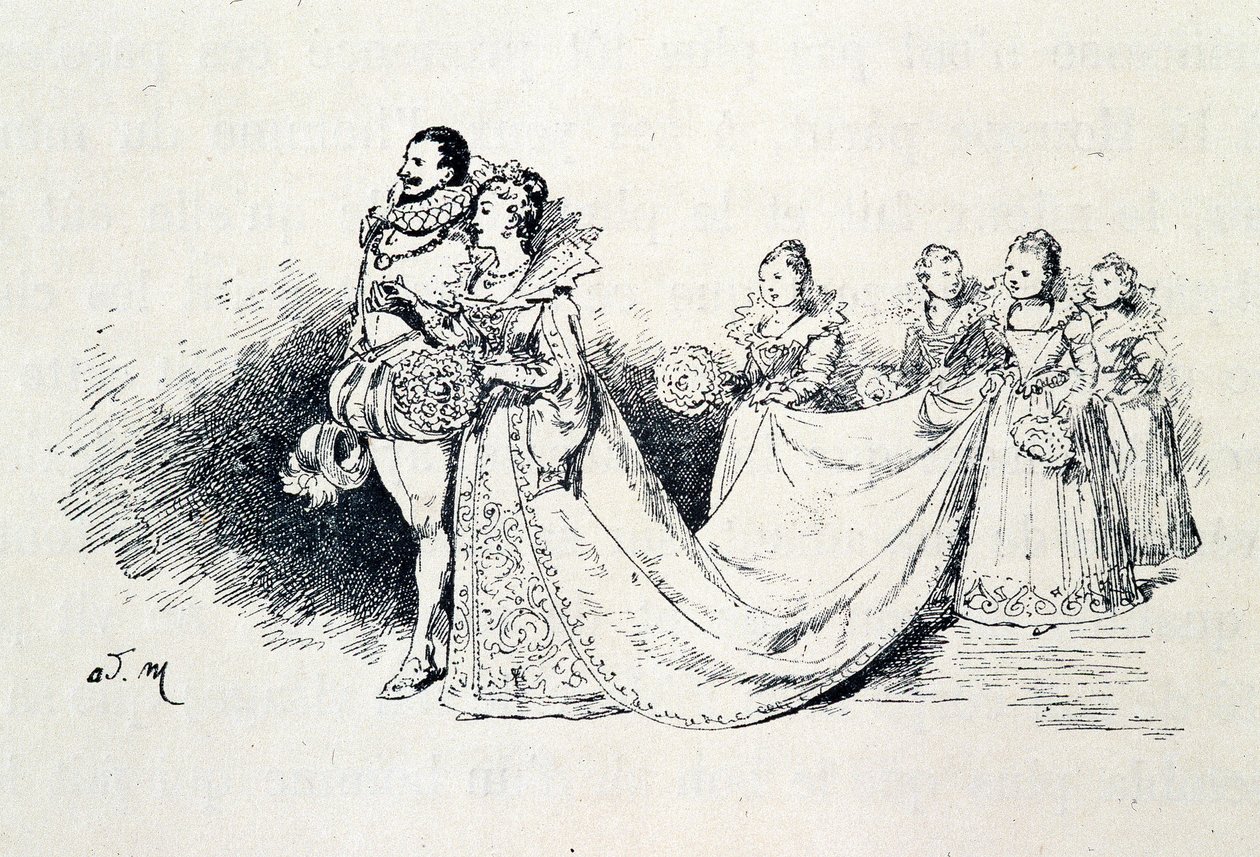 Riquet a la Houppe - em “Les contes de fees” ”de Charles Perrault, ilustrações de Adrien Marie de Adrien Emmanuel Marie