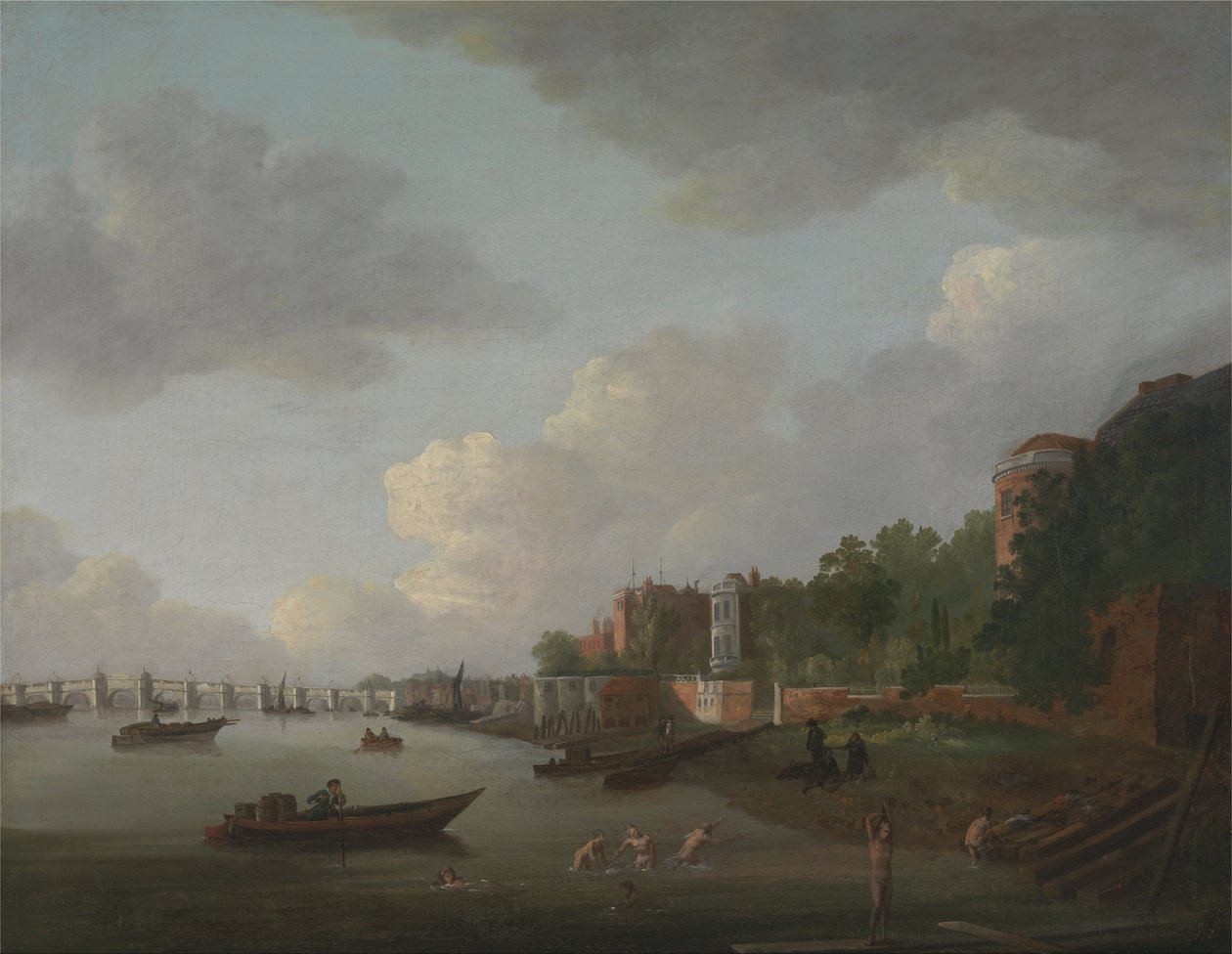 Uma vista imaginária da ponte de Westminster de Adrien Leprieur