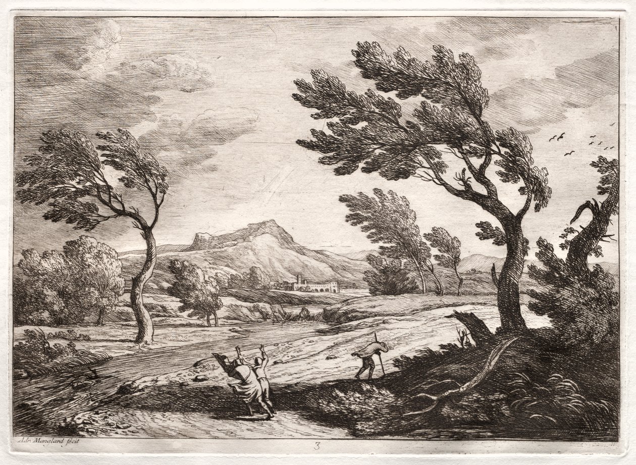Paisagem de Adrien Manglard