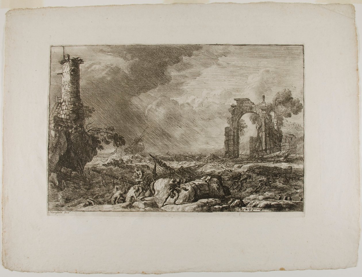 O naufrágio de Adrien Manglard