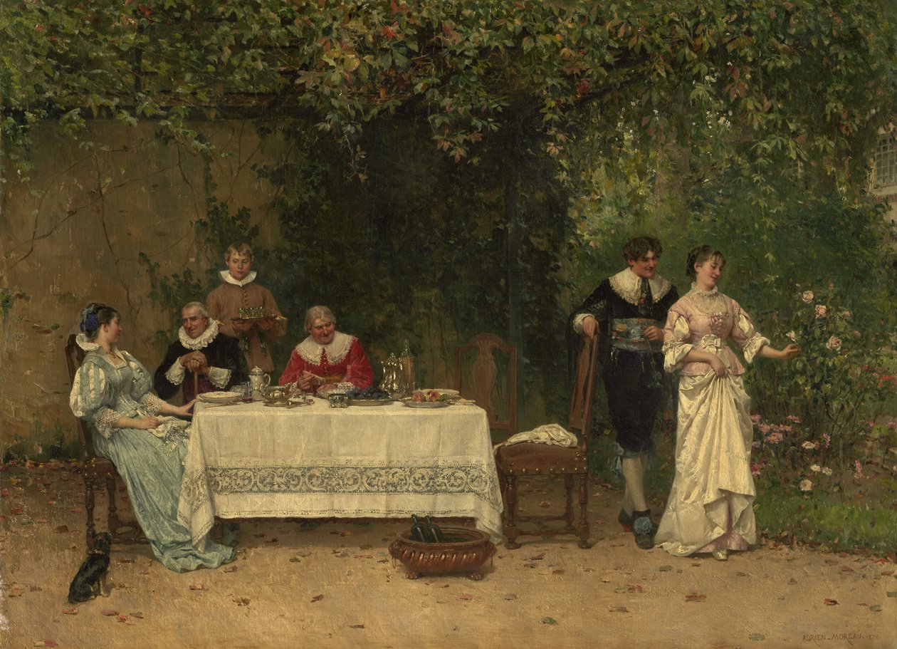 A proposta, 1878 de Adrien Moreau